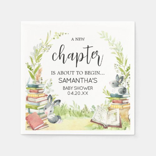 Storybook New Chapter Baby Shower