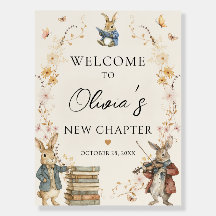 Storybook New Chapter Baby Shower Welcome