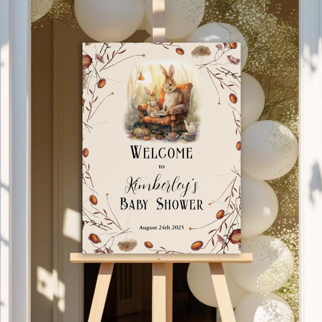 Storybook New Chapter Baby Shower Welcome Sign (Creator Uploaded)