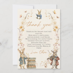 Storybook New Chapter Will Begin Thank You Card