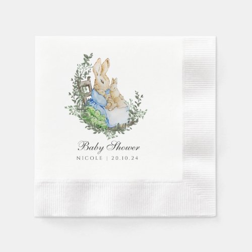 Storybook Petter The Rabbit Napkin Baby Shower