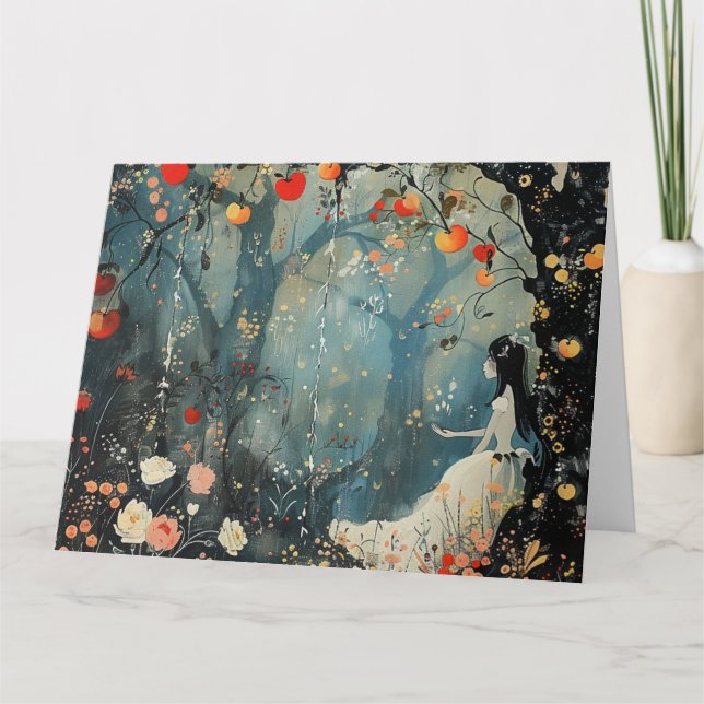 Storybook Princess Note Card (Front)