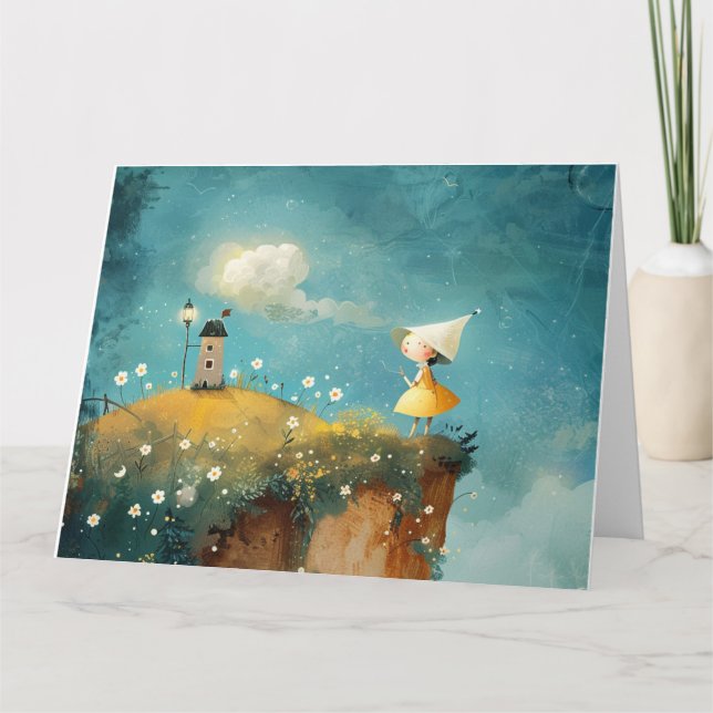 Storybook Princess Note Card (Front)