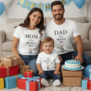 Storybook Rabbit Toddler Party Birthday Boy  Baby T-Shirt