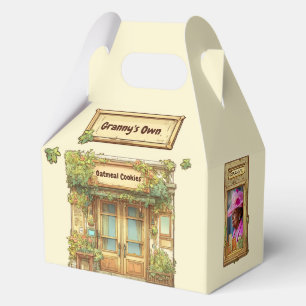 Storybook Style Cozy Cafe Favor Boxes