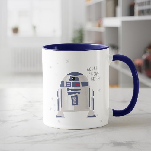 Storybook Style R2_D2 _ Beep Boop Beep Mug