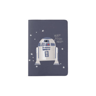 Storybook Style R2-D2 - Beep! Boop! Beep! Passport Holder