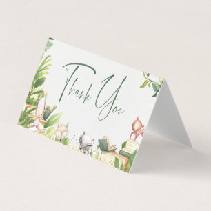 Storybook Themed Baby Shower Thank You Card