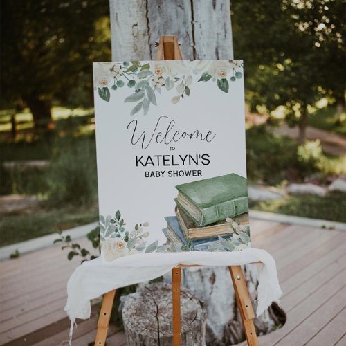 Storybook Themed Baby Shower Welcome Sign