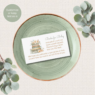 Storybook Themed Books for Baby Enclosure Cards