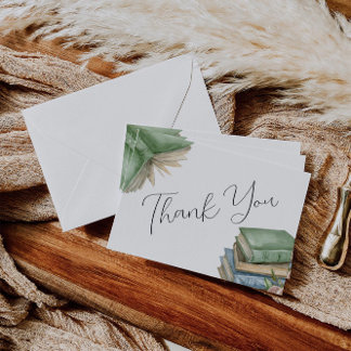 Storybook Themed New Chapter Baby Shower  Thank You Card