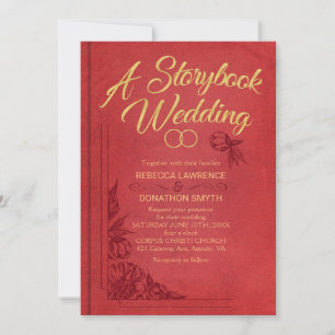 Storybook Wedding Invitation