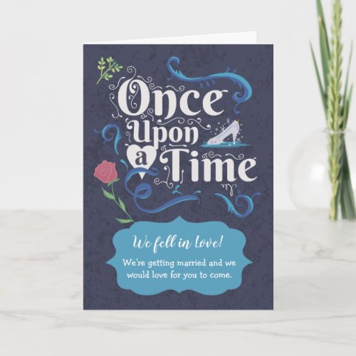 Storybook Wedding _ Once Upon a Time Invitation