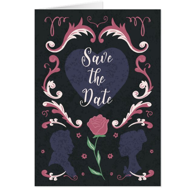 Storybook Wedding - Save the Date Cards (Front)