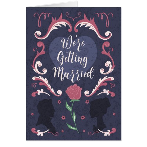 Storybook Wedding _ Were Getting Married card