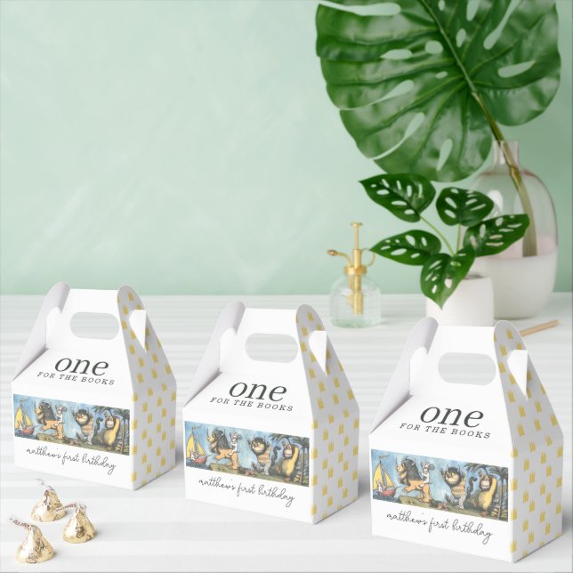 Storybook Wild One First Birthday Adventure Favor Boxes (Multiple)