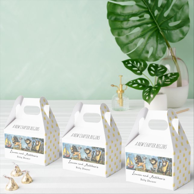 Storybook Wild Things Adventure Baby Shower Favor Boxes (Multiple)