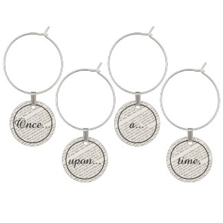 Storybook wine charms - Set A "Once upon"