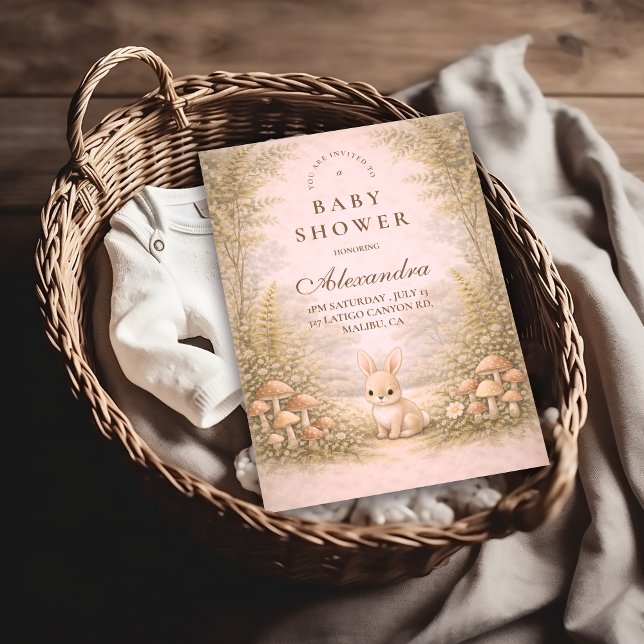 Storybook Woodland Animals Baby Shower Foam Board (Creator Uploaded)