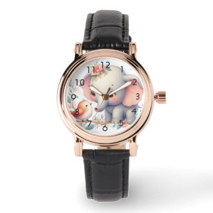 Storybook Woodland Babies Elephant and Bird Watch
