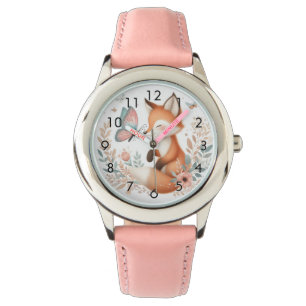 Storybook Woodland Babies Fox And Butterfly Watch