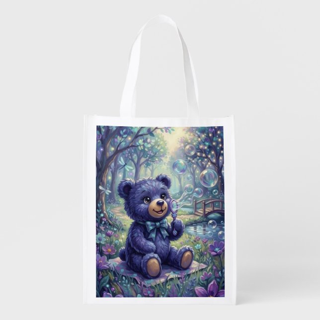 StoryBookCharm2  Grocery Bag (Front)