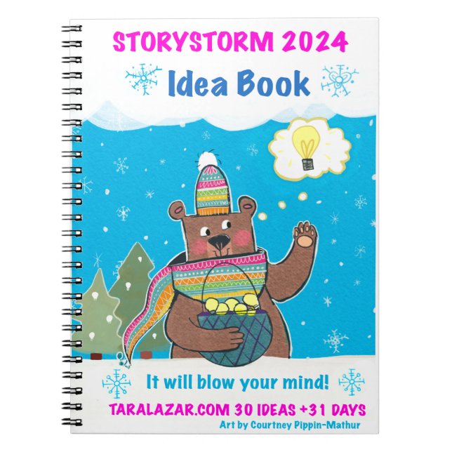 Storystorm 2024 Idea Book and Journal  (Front)