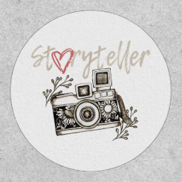Storyteller Camera Photography Photographer Cool  Patch