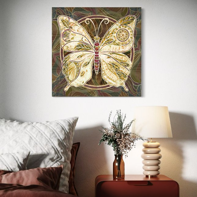 Storyteller of Ancient Echoes Canvas Print (Creator Uploaded)