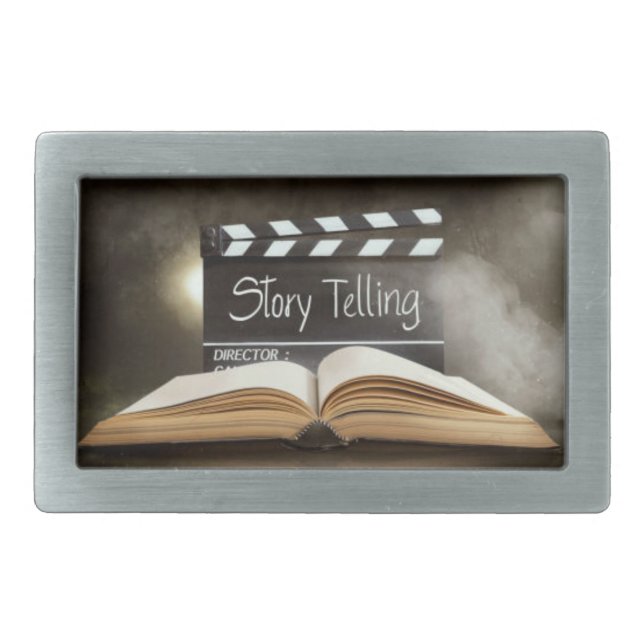 Storytelling Belt Buckle (Front)