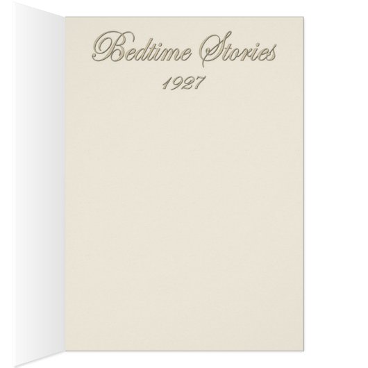 Storytime 1927 (Inside (Right))