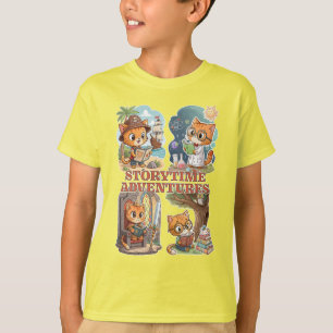 Storytime Adventures – A Journey Through Books T-Shirt