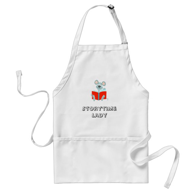 Storytime Lady Adult Apron (Front)