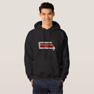 Stoughton Massachusetts Memories Sign Hoodie
