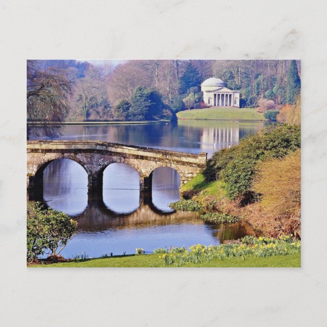 Stourhead Garden, Wiltshire  flowers Postcard (Front)