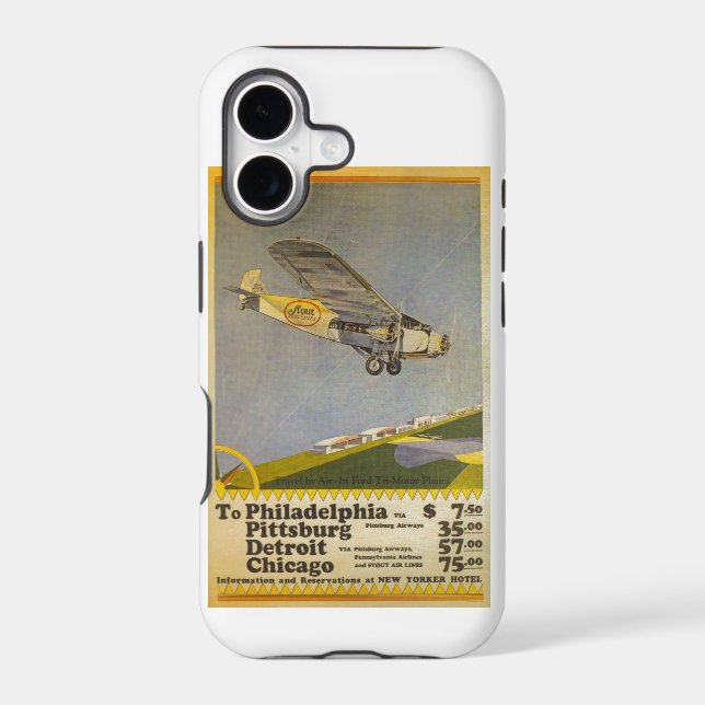 Stout Airlines Iphone Case (Back)