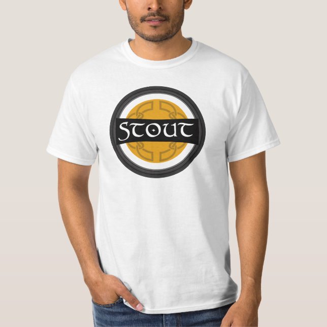Stout Beer T-Shirt (Front)
