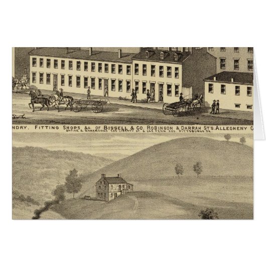 Stove foundry, fitting shops cards (Front Horizontal)