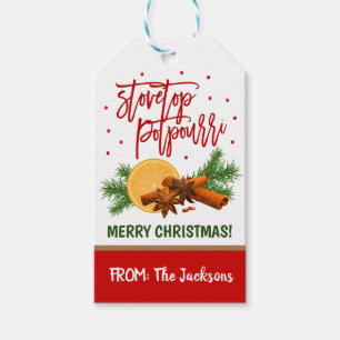 Stovetop Potpourri Gift Tag