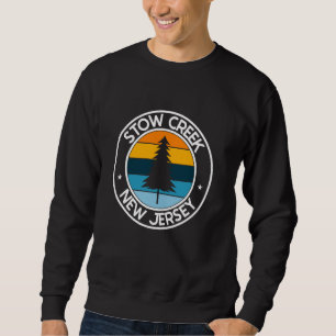 Stow Creek New Jersey NJ USA City Pride Retro Suns Sweatshirt