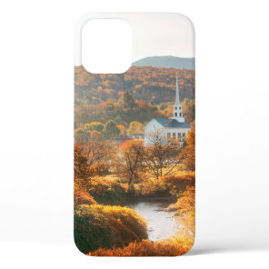 Stowe morning in Autumn with colorful foliage and  iPhone 12 Case