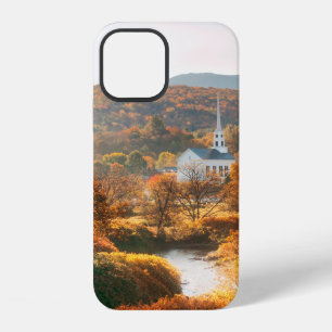 Stowe morning in Autumn with colorful foliage and iPhone 12 Case