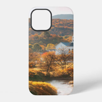 Stowe morning in Autumn with colorful foliage and iPhone 12 Case