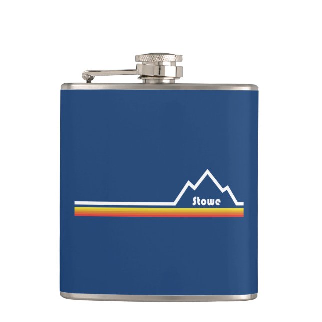 Stowe Mountain Resort Flask (Front)