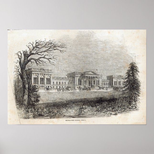 Stowe - the Garden Front Poster (Front)