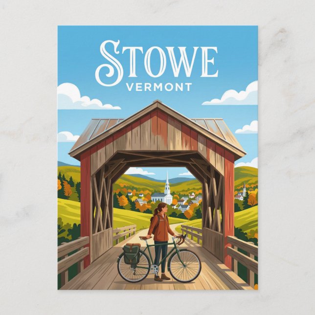 STOWE USA POSTCARD (Front)