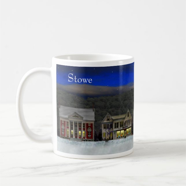 Stowe, Vermont Coffee Mug (Left)