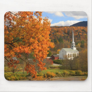 Stowe Vermont in Autumn Mouse Pad