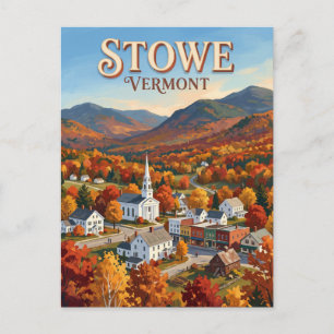 Stowe Vermont Postcard