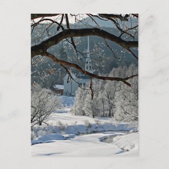 Stowe Vermont Postcard by thecoveredbridge at Zazzle
